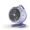 Produktbild: Shark FlexBreeze HydroGo Starker Ventilator mit Sprühnebel, Kühlung für drinnen & draußen, leise & langlebig, kabelgebunden & kabellos, kompakt & leicht, 5 Geschwindigkeiten, Lila FA050EULV