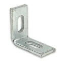 Produktbild: Befestigungswinkel 90°, verzinkt für Schienenprofilschiene