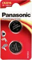 Produktbild: 1x2 Panasonic CR 2016 Lithium Power