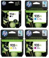 Produktbild: Original HP 4er Set 934XL 935XL Multipack Tintenpatronen X4E14AE Angebot MHD!