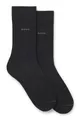 Produktbild: BOSS Herren 2P RS Uni CC Zweierpack mittelhohe Socken aus Baumwoll-Mix Anthrazit 43-46