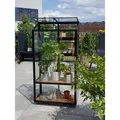 Produktbild: Juliana Gewächshaus Urban City Greenhouse, 0,32 m², 80 x 40 x 158 cm, Glas, mit Rollen