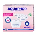 Produktbild: 6er Pack MAXFOR+ Mg. Wasserfilter mit Magnesium. Für Aquaphor Filterkannen.