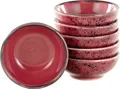 Produktbild: CreaTable Tapas-Schale NATURE COLLECTION, Steinzeug, (Set, 6-tlg), Snackschale, Dipschale, Servierschale, Ø 8 cm
