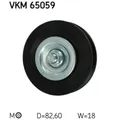 Produktbild: Spannrolle Keilriemen SKF VKM 65059