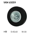 Produktbild: SKF Riemenspanner Keilrippenriemen VKM 65059 für MITSUBISHI PAJERO III/IV 3.2D