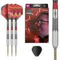 Produktbild: Target Darts Stephen Bunting G5 95% Tungsten Dart Set (18G), Stahlspitze Swiss Point Darts | Generation 5 Player Edition Darts mit Swiss Points, Profi-Dart-Set, inklusive Swiss Point Tool