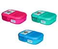 Produktbild: Sistema 41675 Lunchbox (mit kleinem Topf) Ribbon Lunch 1,1 Liter- Mint/Blau/Rosa