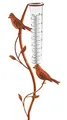 Produktbild: Kobolo Gartenstecker Rusty Birds, 100 cm, Metall in Rostoptik, braun, dekorativer Vogel-Dekostecker mit Niederschlagsmesser, wetterfest & stabil