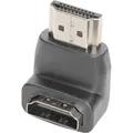 Produktbild: Digitus HDMI-A Stecker > HDMI-A Buchse 4K, Adapter, schwarz
