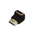 Produktbild: HDMI Adapter, 90° gewinkelt, Typ A/St auf Typ A/Bu # AK-330502-000-S