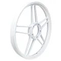 Produktbild: Gussfelge (Sternfelge) weiß 1,35x17 Zoll für Puch Maxi