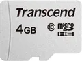 Produktbild: Transcend Premium 300S microSDHC-Karte 4 GB Class 10