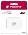 Produktbild: Transcend Transcend Micro SDHC Karte 4GB Speicherkarte 300S Class 10 Speicherkarte