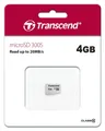 Produktbild: Transcend Micro SDHC Karte 4GB Speicherkarte 300S Class 10