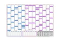 Produktbild: Schuljahreskalender DIN B1 2025/26 (1000 x 700mm) matt Schulkalender gerollt
