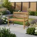 Produktbild: Gartenbank Holz 2-Sitzer Woody