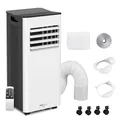Produktbild: HOME DELUXE Mobile Klimaanlage KIMO - 9000 BTU | mobile Klimaanlage, mobiles Klimagerät, Fensterabdichtung, Abluftschlauch