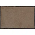 Produktbild: wash+dry FUßMATTE Taupe, Taupe, Textil, Uni, rechteckig, 75x120 cm, Textiles Vertrauen - Oeko-Tex®, Made in EU, Oeko-Tex® Standard 100, Teppiche & Böden, Fuß & Stufenmatten, Fußmatten und Schmutzfangmatten