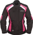 Produktbild: Modeka Janika Damen Motorrad Textiljacke, schwarz/pink, 34