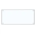 Produktbild: vidaXL Küchenrückwand, Spritzschutz Küche Transparent 90×40 cm Hartglas