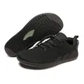 Produktbild: Freiluftkind Das Original Camino – Sportliche Sneaker Barfußschuhe (Schwarz/Gr. 45) – Unisex Barfußschuh für Bewegung und Dynamik – Mit innovativer und atmungsaktiver Webstruktur