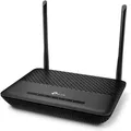 Produktbild: TP-Link TD-W9960v WLAN Telephone VDSL DSL Modem Router 300 Mbit/s a 2.4 GHz VDSL Vectoring 100 Mbit/s Compatible Telekom/1&1/Vodafone/O2 DECT Base Media Server Only for Germany