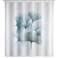 Produktbild: Wenko Anti-Schimmel Duschvorhang Ginkgo Polyester 180 cm x 200 cm