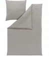 Produktbild: Estella Atelier - Mako-Interlock-Jersey Bettwäsche-Garnitur TAKOMA Farbe grau Größe 155x200 + 80x80 cm