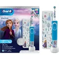 Produktbild: Oral-B BR-419563, Kind, Rotierende Zahnbürste, Tägliche Pflege, Sensibel, Mehrfarbig, Weiß, 2 min, Rund - Weiß