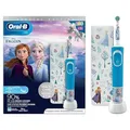 Produktbild: Oral-B Kids Elektrische Zahnbürste, 1 Griff Disney Die Eiskönigin, 1 Bürste, 1 Reiseetui, 3 Jahre und mehr