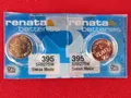 Produktbild: 2x Renata 395 SR 927SW Uhrenbatterie Silberoxid im Blister