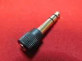 Produktbild: Klinke Adapter 3.5mm auf 6.35mm sehr kurze Ausführung