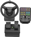 Produktbild: Logitech Heavy Equipment - G-Series - Bundle - Lenkrad- und Pedale-Set - kabelgebunden - für PC (945-000062)