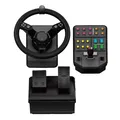 Produktbild: Logitech G Saitek Farm Sim Controller Set für PC/MAC - USB Anschluss - schwarz