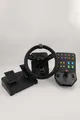 Produktbild: Logitech G Heavy Equipment Gaming Lenkrad-Schalthebel, PC, USB, schwarz