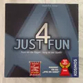 Produktbild: Just 4 Fun Kurz ist die Regel Lang ist das Spiel Brettspiel Gesellschaftsspiel