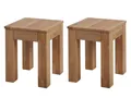 Produktbild: Krok Wood Hocker Krok Wood 2x Hocker Bonn aus Massivholz