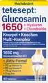 Produktbild: tetesept Glucosamin 1650 | 40 Tabletten, 50,4g