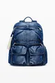 Produktbild: Desigual Rucksack Denim 24WAKD01 Blau 16,7L 37x30x15cm ca Damen Multipocket 🌟