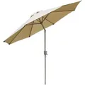 Produktbild: MCW Sonnenschirm Asti Ø 2,7m Neigbar Creme