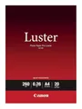 Produktbild: Canon Fotopapier Luster glänzend weiß - (DIN A4 20 Blatt) für Tintenstrahldrucker - PIXMA Drucker 21x29,7 cm (260 g/qm) LU-101A4