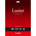 Produktbild: Canon LU-101 / 6211B006 / Luster Fotopapier weiß (21 x 29,7cm (DIN A4), 20 Blatt