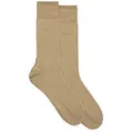 Produktbild: BOSS Businesssocken 2P RS Uni CC (Packung, 2-Paar, 2er) mit Markenlogo beige|braun 43-46