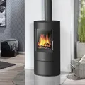 Produktbild: Justus Kaminofen Austin 5 Holzofen Stahl Schwarz 5,0 kW raumluftunabhängig