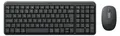Produktbild: Logitech MK250, Kabellos, RF Wireless + Bluetooth, QWERTZ, Graphit, Maus enthalten