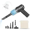 Produktbild: alca Handstaubsauger Akku Handstaubsauger 50W Mini Staubsauger kabellos Gebläsefunktion, 50 W schwarz