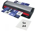 Produktbild: GBC 4410072EU Laminiergerät Heisslaminator 800 mm/min Schwarz, Edelstahl