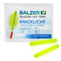 Produktbild: 10 Balzer Knicklichter gelb 4,5 x 39mm - Knicklicht mit Adapter