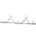 Produktbild: Wall Spikes - Mauerspitzen - Zaun Übersteigschutz - Stahl verzinkt - L: 1200 mm - 1,20 m